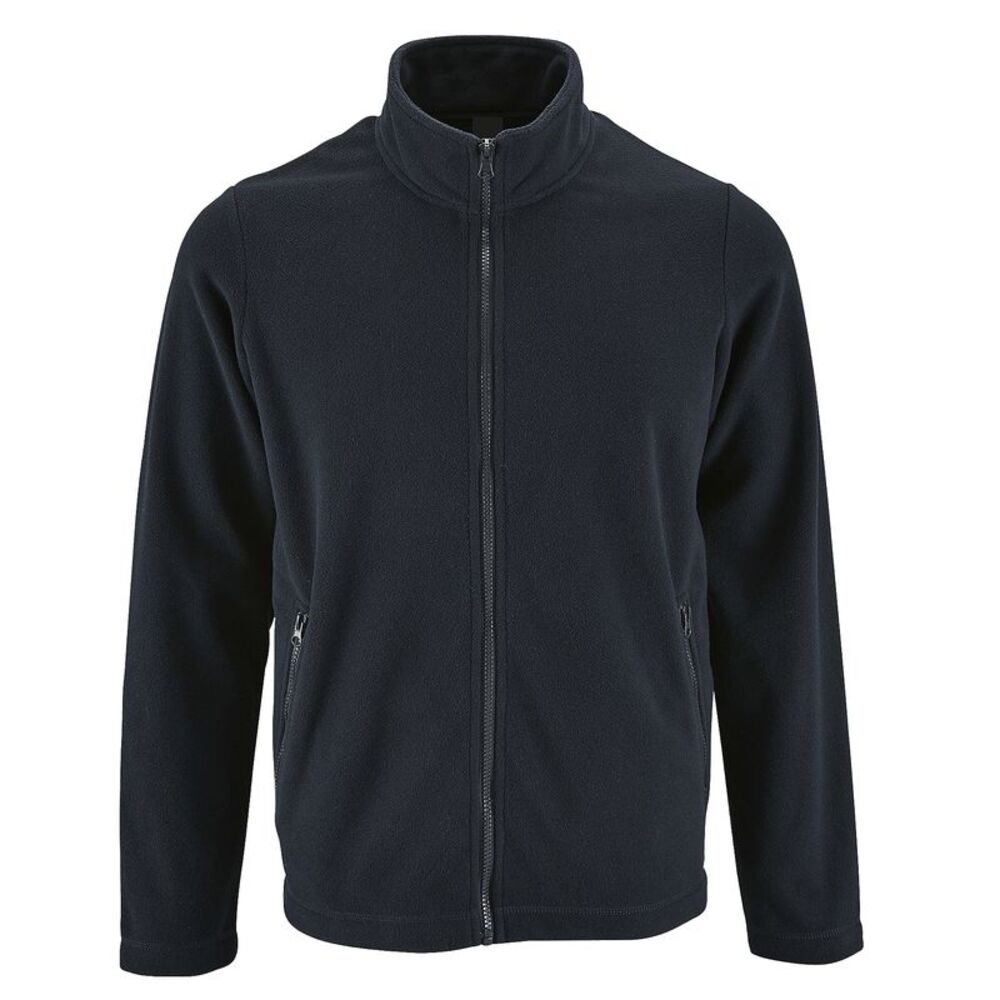 SOLS Mens Norman Fleece Jacket / Navy